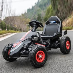 Children's electric four wheeled go kart can be ridden by men and women, remote-controlled car, inflatable wheel, motorcycle